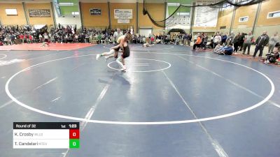 126 lbs Round Of 32 - Karter Crosby, Wells vs Tyler Candelari, Mount Everett