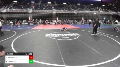 61 lbs Semifinal - Zion Enciso, Casper WC vs Fletcher Lewis, Thermopolis WC