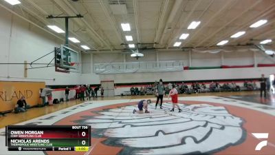 135-160 lbs 5th Place Match - Owen Morgan, Cody Wrestling Club vs Nicholas Arends, Thermopolis Wrestling Club