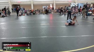 58 lbs Round 3 (6 Team) - Marcello Sanchez, Ares vs Peyton Roy, Dundee WC