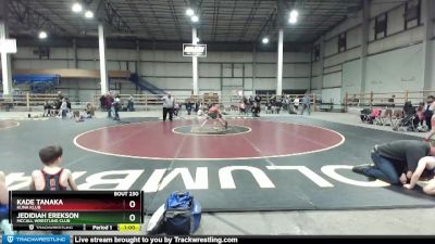 75 lbs Cons. Round 3 - Kade Tanaka, Kuna Klub vs Jedidiah Erekson, McCall Wrestling Club