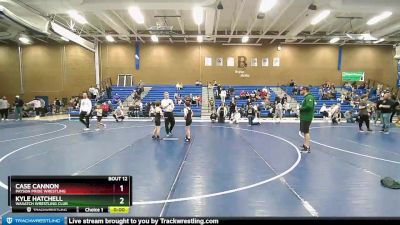 66-71 lbs Round 3 - Case Cannon, Payson Pride Wrestling vs Kyle Hatchell, Wasatch Wrestling Club