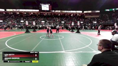 120 lbs Semifinal - Briggs Knopick, RWC3 vs Levi Setty, GFF2