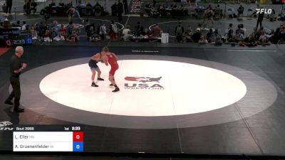 113 lbs Rnd Of 32 - Lawson Eller, Minnesota vs Aidan Gruenenfelder, Wisconsin