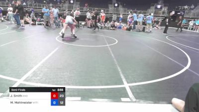 132 lbs Semifinal - Jenna Smith, Dinosaur Destroyers vs Meadow Mahlmeister, WTFIT Warriors