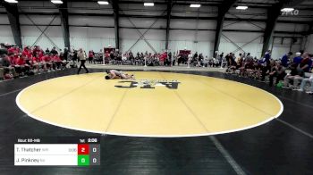 125 lbs Quarterfinal - Tanner Thatcher, Worcester Polytechnic vs Jabari Pinkney, Norwich