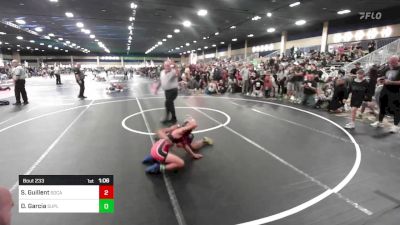 86 lbs Quarterfinal - Santiago Guillent, SoCal Grappling Club vs Devin Garcia, Suples