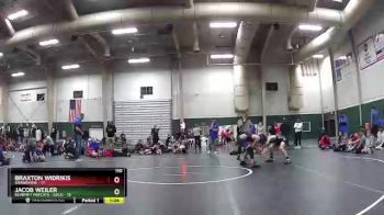 110 lbs Round 5 (6 Team) - Braxton Widrikis, Grandview vs Jacob Weiler, Kearney Matcats - Gold