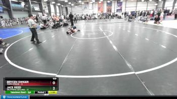 100 lbs Rd# 10- 4:00pm Saturday Final Pool - Brycen Swiger, Terps Xtreme vs Jace Reed, Oklahoma Outlaws