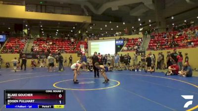 82 lbs Cons. Round 1 - Blake Goucher, OK vs Edisen Fullhart, IA