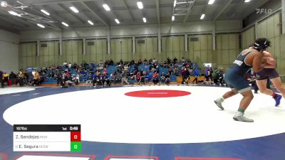 197 lbs Consi Of 16 #2 - Zachary Sendejas, Righetti vs Enrique Segura, Redwood