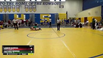 106 lbs Semifinals (8 Team) - Matthew Newman, Fleming Island vs Landon Quiroga, Merritt Island