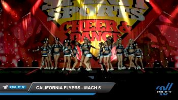 California Flyers - Mach 5 [2020 L5 Senior Coed - D2 Day 2] 2020 Spirit Sports: Duel In The Desert