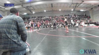 80 lbs Round Of 16 - Joshua Back, Verdigris Youth Wrestling vs Kamden Bell, Sperry Wrestling Club