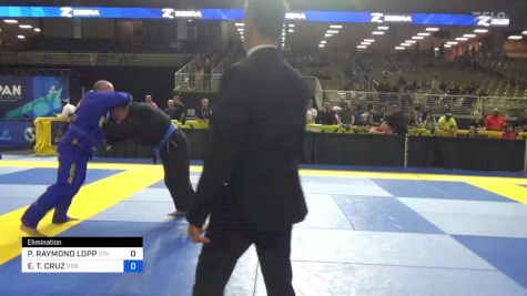 PAUL RAYMOND LOPP vs EDWARD T. CRUZ 2024 Pan Jiu Jitsu IBJJF Championship
