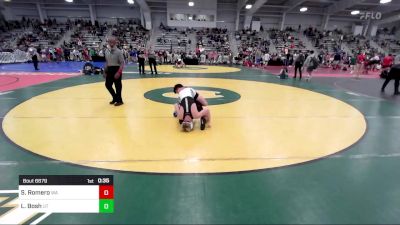 106 lbs Consi Of 16 #2 - Steve Romero, WA vs Lander Bosh, UT