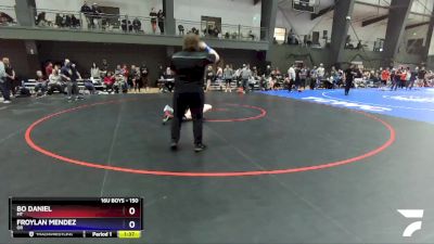 150 lbs Champ. Round 2 - Bo Daniel, MT vs Froylan Mendez, OR