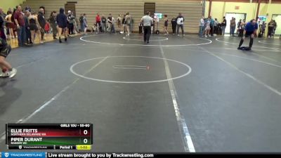 55-60 lbs Round 1 - Piper Durant, Ranger WC vs Ellie Fritts, Northern Delaware WA