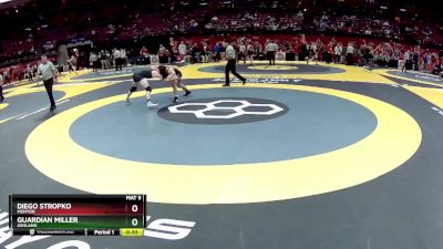 D1-126 lbs Cons. Round 1 - Guardian Miller, Ashland vs Diego Stropko, Mentor