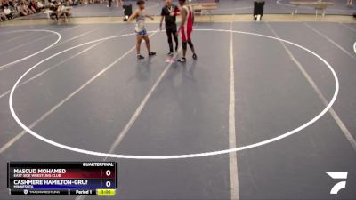 220 lbs Quarterfinal - Mascud Mohamed, East Side Wrestling Club vs Cashmere Hamilton-Grunau, Minnesota