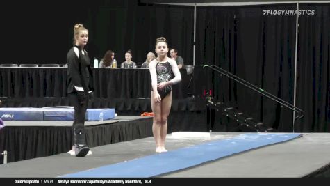 Allison Stibal Gym Academy Rockford - Vault - 2022 Elevate the Stage Huntsville presented by SportsMED & Crestwood