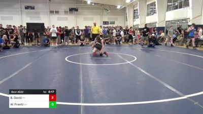 126-S lbs Consolation - Barrett David, NY vs Wyatt Frantz, OH