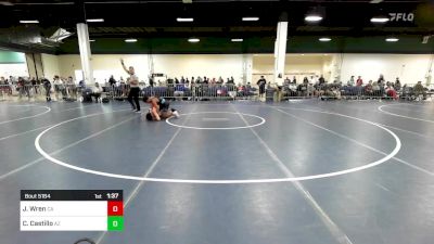 120 lbs Round Of 64 - Jadyn Wren, CA vs Christian Castillo, AZ