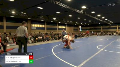 157 lbs Quarters - Meyer Shapiro, Cornell vs Daniel Cardenas, Stanford