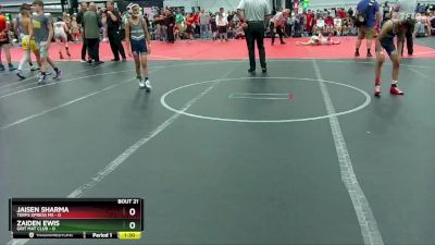 72 lbs Round 5 (10 Team) - Jaisen Sharma, Terps Xpress MS vs Zaiden Ewis, Grit Mat Club