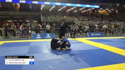 PAULO ILLAS CACAO TOGNINI ALVES vs GABRIEL PROCÓPIO DA FONSECA 2022 Pan Jiu Jitsu IBJJF Championship