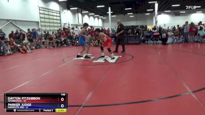 149 lbs 2nd Wrestleback (8 Team) - Dayton Fitzgibbon, Washington vs Parker Judge, Minnesota Red