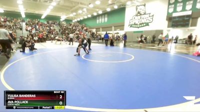 116 lbs Champ. Round 1 - Yulisa Banderas, Buena vs Ava Pollack, Costa Mesa