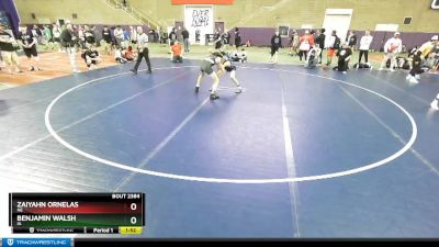 106 lbs Quarterfinal - Zaiyahn Ornelas, NE vs Benjamin Walsh, IA