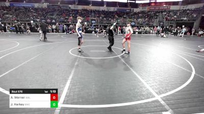 125 lbs Consi Of 16 #2 - Aidan Werner, Abilene Kids vs Joshua Harkey, Bulls