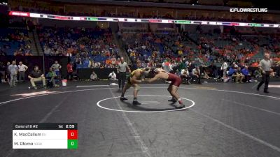 184 lbs Consi Of 8 #2 - Kayne MacCallum, Oklahoma vs Michael Otomo, North Dakota State