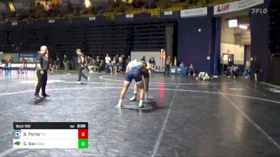 174 lbs Round Of 16 - Brodie Porter, The Citadel vs Gavin Sax, ND State