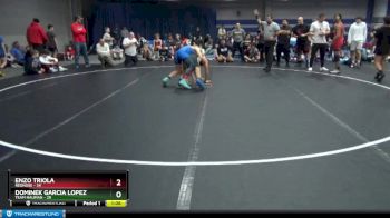 140 lbs Round 6 (8 Team) - Dominek Garcia Lopez, Team Nauman vs Enzo Triola, Rednose