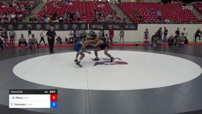 57 kg Rnd Of 64 - Adrian Meza, Arizona vs Cesar Vasquez, Sunnyside Wrestling Academy