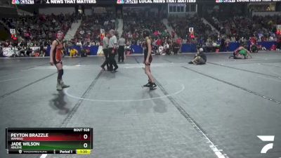 92 lbs Round 1 - Jade Wilson, Abilene vs Peyton Brazzle, Wamego