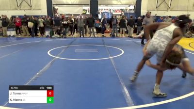 127 lbs Consy 5 - Jason Torres, Malvern Prep vs Khimarri Manns, St. Edward-OH