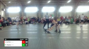 80 lbs Round 2 - Cole Buffler, PA Alliance Black vs Mac Begley, Virginia Patriots