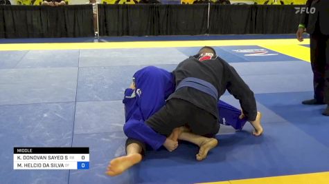 KHALIL DONOVAN SAYED STEVENS vs MILES HELCIO DA SILVA 2024 Pan Jiu Jitsu IBJJF Championship