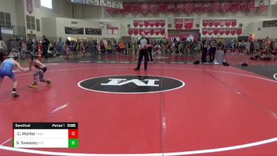 50 lbs Semifinal - Crew Mohler, Moen Wrestling Academy vs Sullivan Sweazey, Pinnacle