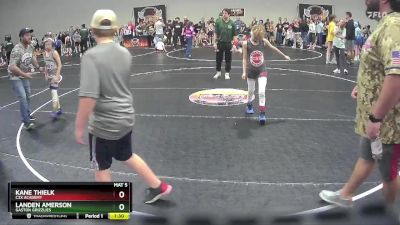 76 lbs Cons. Semi - Landen Amerson, Gaston Grizzlies vs Kane Thielk, C2X Academy