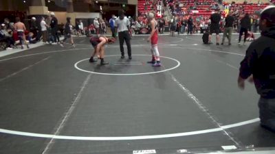 84 lbs Champ. Round 3 - Porter Meyer, Hoxie Kids Wrestling Club vs Grant Davis, Honey Badger Wrestling Club