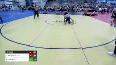 145 lbs Rr Rnd 3 - Drew McGourty, MetroWest United Black vs Xavier Harvey, Escape The Rock