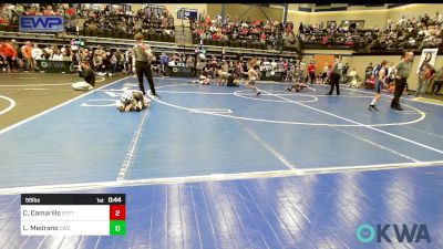 58 lbs Quarterfinal - Cam Camarillo, Standfast vs Liam Medrano, Cowboy Wrestling Club