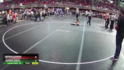 70 lbs Cons. Round 1 - Kenton Cochran, Falls City Wrestling Club vs Jameson Dailey, WWC Predator Wrestling