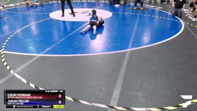 53 lbs Round 1 - Colin Morgan, Bethel Freestyle Wrestling Club vs Judah Miller, Mat-Su Matmen