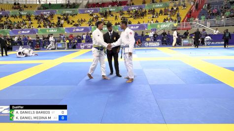 ARTHUR DANIELS BARBOSA vs KAUÃ DANIEL MEDINA MAZURCKEVITZ 2024 Brasileiro Jiu-Jitsu IBJJF